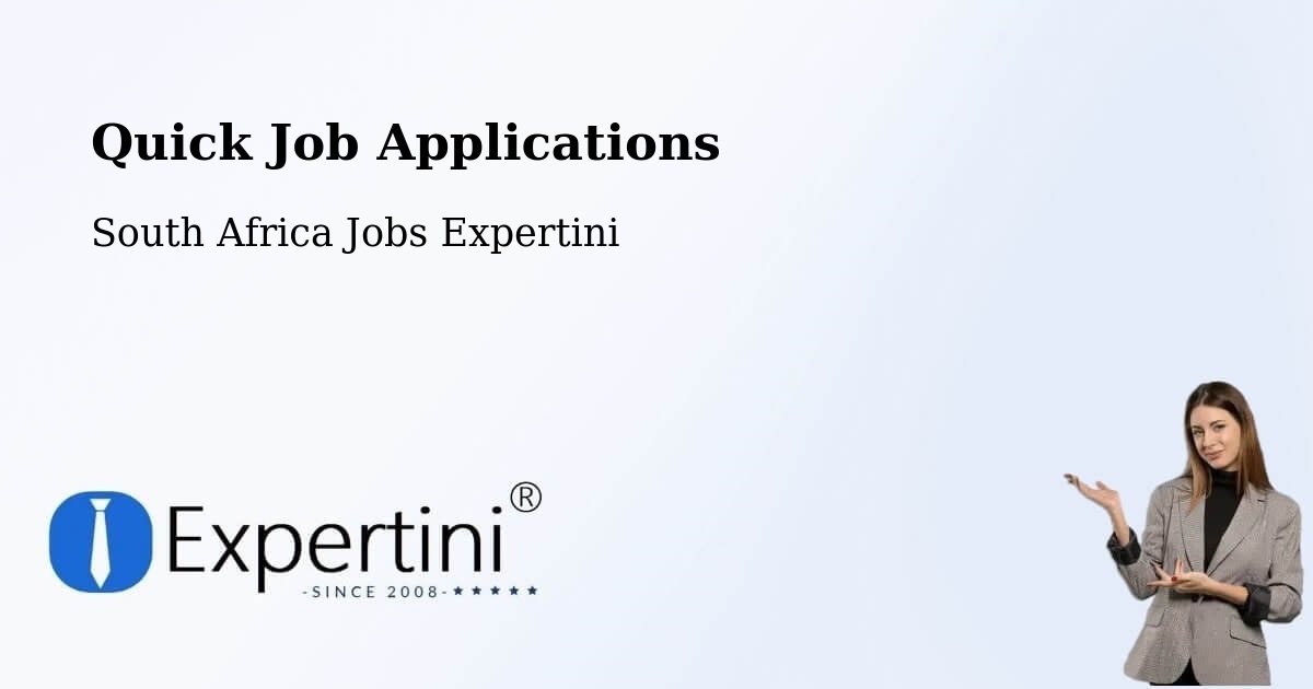 Quick Job Applications - South Africa Jobs Expertini